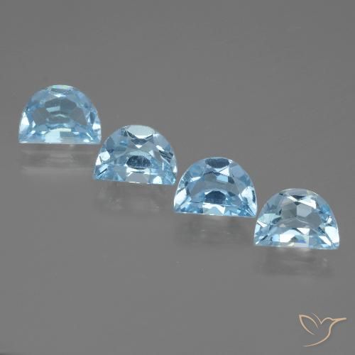 3.46ctw Natürlicher Himmerlblau Topas, Fantasie, VVS-VS