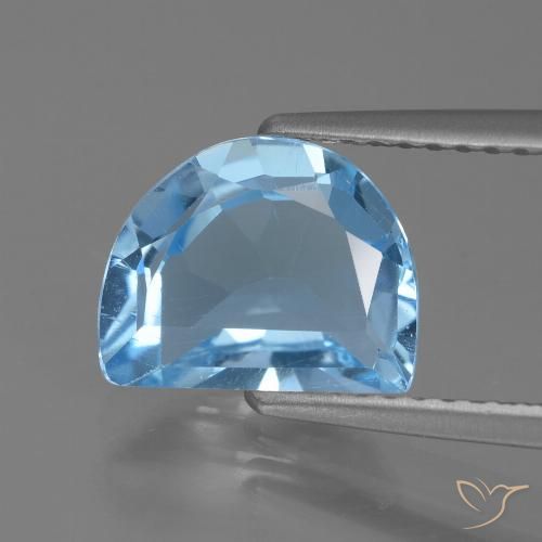 2.46ct Natürlicher Swiss Blue Topas, Fantasie, VVS-VS