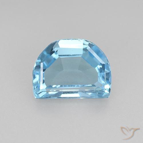 2.39ct Natürlicher Himmerlblau Topas, Fantasie, VVS-VS