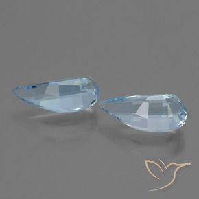 2.70 ct natürliche Himmerlblau Topas-Edelsteine, Fantasie, VVS