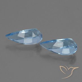 2.95 ct natürliche Himmerlblau Topas-Edelsteine, Fantasie, VVS