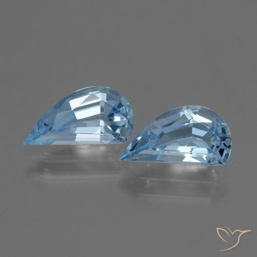 2.73ctw Natürlicher Swiss Blue Topas, Fantasie, VVS-VS