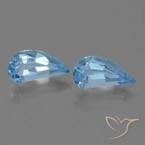 2.68 ct natürliche Himmerlblau Topas-Edelsteine, Fantasie, VVS