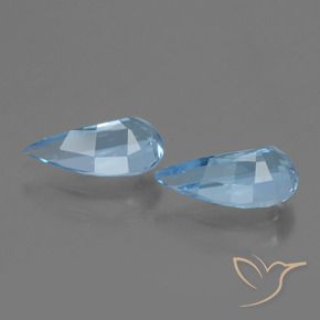 2.68 ct natürliche Himmerlblau Topas-Edelsteine, Fantasie, VVS