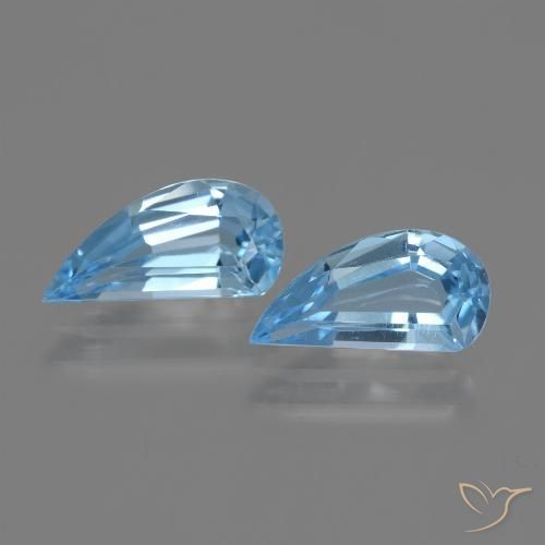 2.60ctw Natürlicher Himmerlblau Topas, Fantasie, VVS-VS