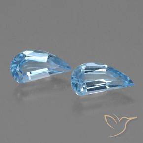 2.60 ct natürliche Himmerlblau Topas-Edelsteine, Fantasie, VVS-VS