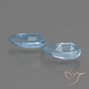 2.77 ct natürliche Himmerlblau Topas-Edelsteine, Fantasie, VVS-VS
