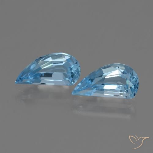 2.79ctw Natürlicher Himmerlblau Topas, Fantasie, VVS