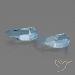 2.58 ct natürliche Swiss Blue Topas-Edelsteine, Fantasie, VVS-VS