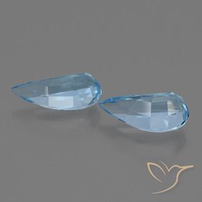 2.70 ct natürliche Swiss Blue Topas-Edelsteine, Fantasie, VVS-VS