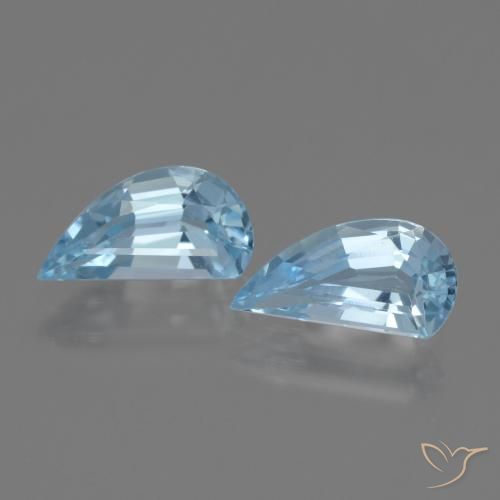 2.76ctw Natürlicher Swiss Blue Topas, Fantasie, VVS