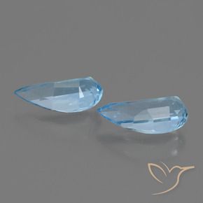 2.53 ct natürliche Himmerlblau Topas-Edelsteine, Fantasie, VVS