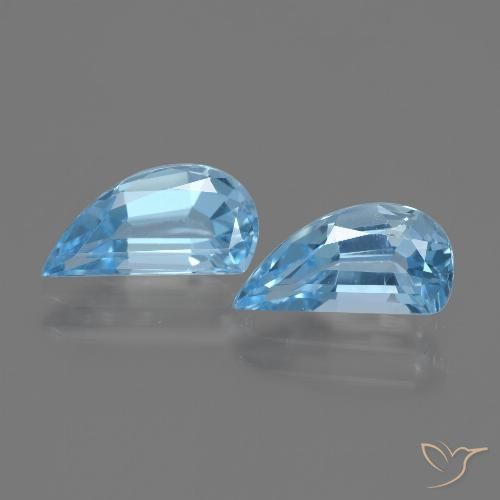 2.92ctw Natürlicher Himmerlblau Topas, Fantasie, VVS