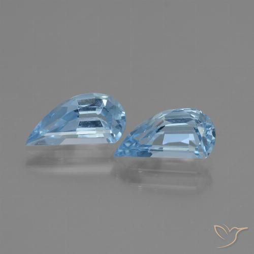 2.80ctw Natürlicher Himmerlblau Topas, Fantasie, VVS-VS