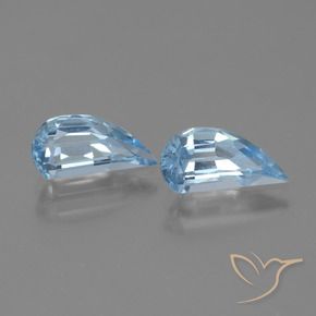 2.80 ct natürliche Himmerlblau Topas-Edelsteine, Fantasie, VVS-VS