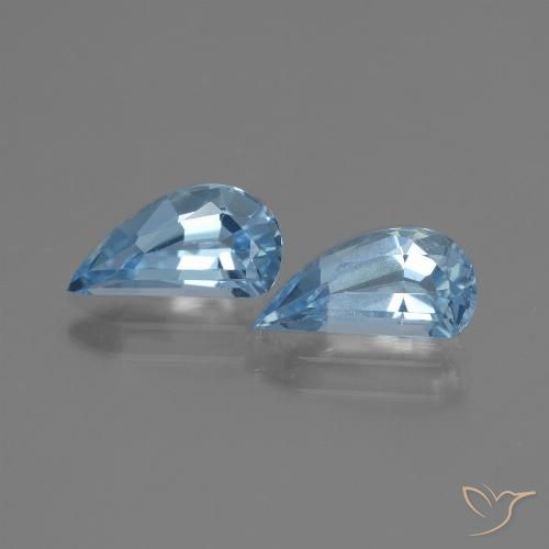 2.73ctw Natürlicher Swiss Blue Topas, Fantasie, VVS