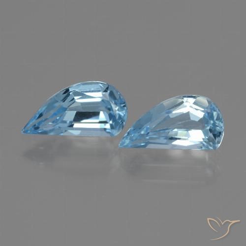 2.89ctw Natürlicher Himmerlblau Topas, Fantasie, VVS-VS
