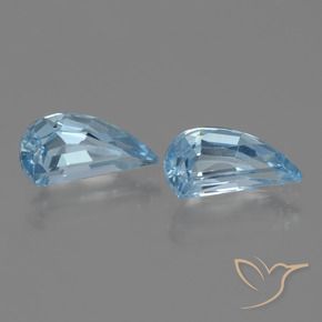 2.65 ct natürliche Himmerlblau Topas-Edelsteine, Fantasie, VVS-VS