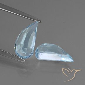 2.81 ct natürliche Himmerlblau Topas-Edelsteine, Fantasie, VVS-VS