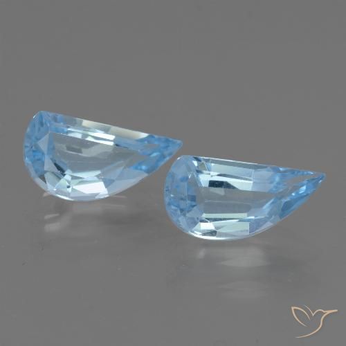 2.78ctw Natürlicher Himmerlblau Topas, Fantasie, VVS