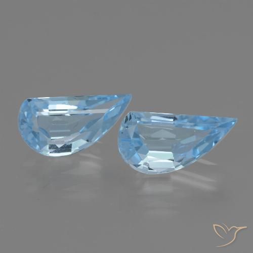 2.67ctw Natürlicher Himmerlblau Topas, Fantasie, VVS