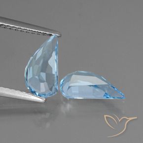 2.67 ct natürliche Himmerlblau Topas-Edelsteine, Fantasie, VVS