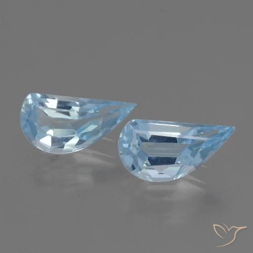 2.57ctw Natürlicher Himmerlblau Topas, Fantasie, VVS