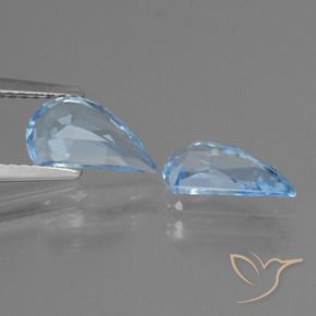 2.71 ct natürliche Himmerlblau Topas-Edelsteine, Fantasie, VVS-VS