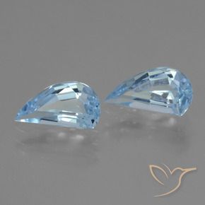 2.82 ct natürliche Himmerlblau Topas-Edelsteine, Fantasie, VVS