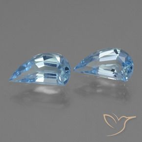 2.63 ct natürliche Himmerlblau Topas-Edelsteine, Fantasie, VVS