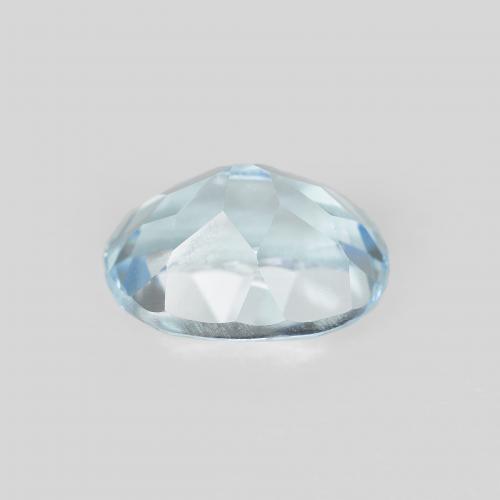 9,17 ctw natürlicher Baby blau Topas, Oval, VVS-VS