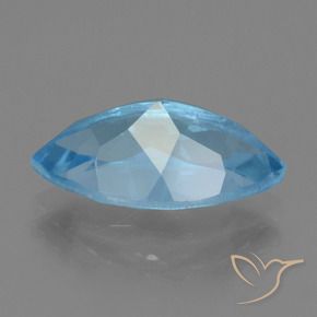 9,17 ctw natürlicher Swiss Blue Topas, Marquise, VVS-VS