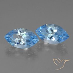 8.36 ct natürliche Himmerlblau Topas-Edelsteine, Marquise, VVS-VS