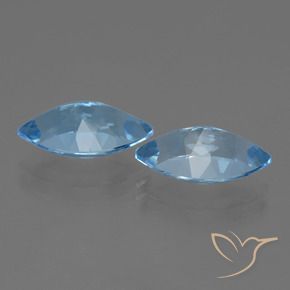8.06 ct natürliche Swiss Blue Topas-Edelsteine, Marquise, VVS-VS