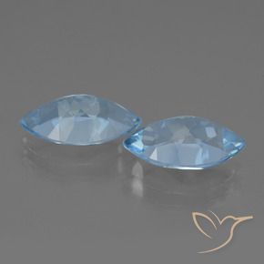 8.21 ct natürliche Himmerlblau Topas-Edelsteine, Marquise, VVS