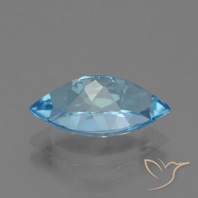 9,17 ctw natürlicher Swiss Blue Topas, Marquise, VVS