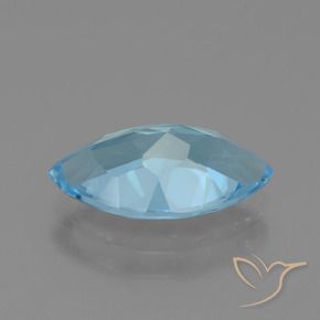 9,17 ctw natürlicher Himmerlblau Topas, Marquise, VVS