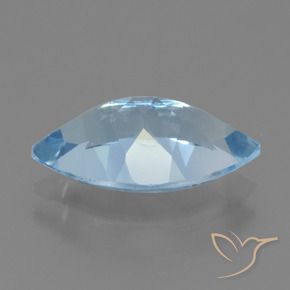 9,17 ctw natürlicher Himmerlblau Topas, Marquise, VVS-VS