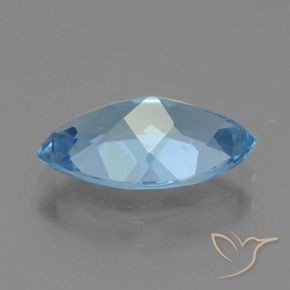 9,17 ctw natürlicher Swiss Blue Topas, Marquise, VS