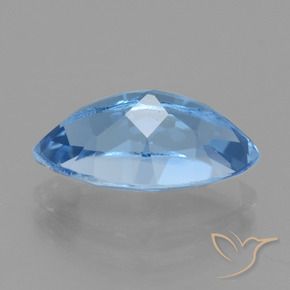 9,17 ctw natürlicher Swiss Blue Topas, Marquise, VVS
