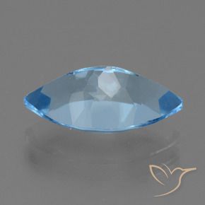 9,17 ctw natürlicher Swiss Blue Topas, Marquise, VVS-VS