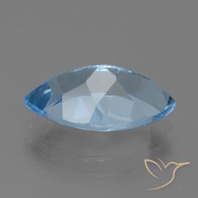 9,17 ctw natürlicher Swiss Blue Topas, Marquise, VVS-VS