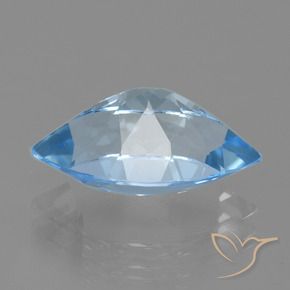 9,17 ctw natürlicher Swiss Blue Topas, Marquise, VVS