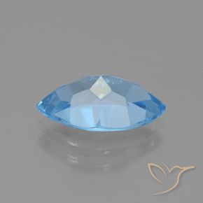 9,17 ctw natürlicher Swiss Blue Topas, Marquise, VVS