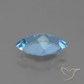 9,17 ctw natürlicher Himmerlblau Topas, Marquise, VS