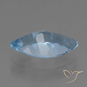 9,17 ctw natürlicher Himmerlblau Topas, Marquise, VVS-VS