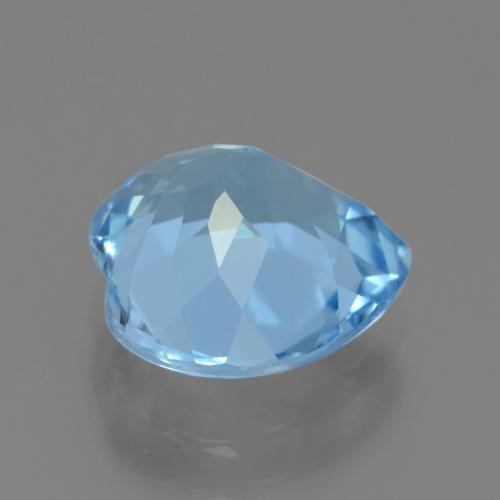 9,17 ctw natürlicher Swiss Blue Topas, Herz, VVS
