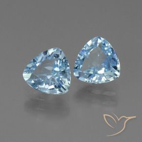 2.68 ct natürliche Himmerlblau Topas-Edelsteine, Trillion, VS