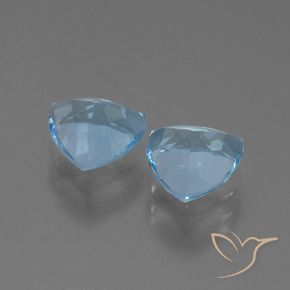 2.68 ct natürliche Himmerlblau Topas-Edelsteine, Trillion, VS