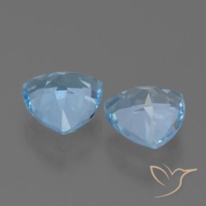 2.91 ct natürliche Himmerlblau Topas-Edelsteine, Trillion, VS
